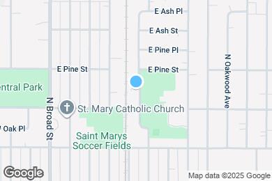 Map image of the property - 626 N Elmer St