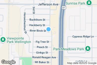 Map image of the property - 3969 River Birch St