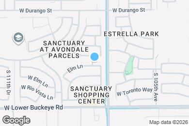 Map image of the property - 10760 W Elm Ln