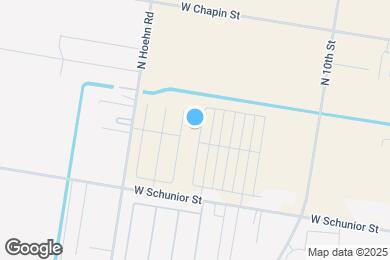 Map image of the property - 1001 N Woodson Ave