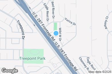 Map image of the property - 5708 Ranchogrande Dr
