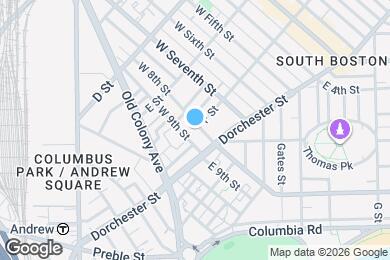 Map image of the property - 199 W 8th St