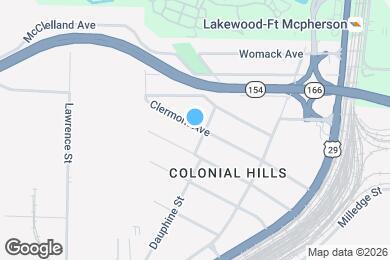 Map image of the property - 1432 Clermont Ave