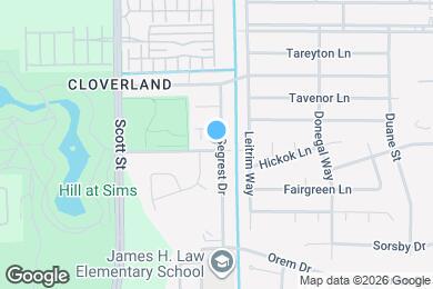 Map image of the property - 3923 Hickok Ln
