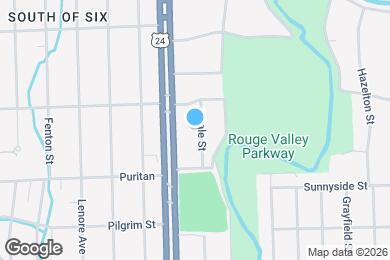 Map image of the property - 16183 Dale St