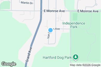 Map image of the property - 950 Van Buren Ave