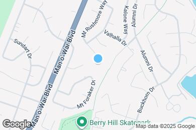 Map image of the property - 1209 Mount Rushmore Way