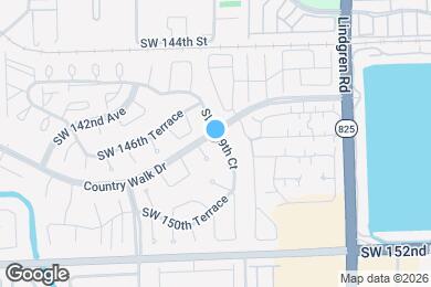 Map image of the property - 14780 SW 139th Ct