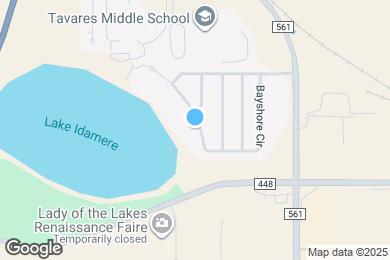 Map image of the property - 3800 Bayshore Cir