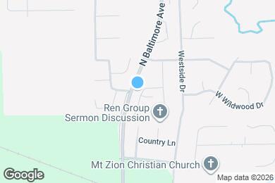 Map image of the property - 1434 Kays Ct