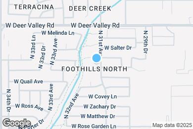 Map image of the property - 3106 W Lone Cactus Dr