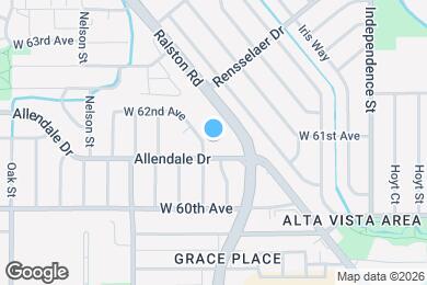 Map image of the property - 6110 Lee St