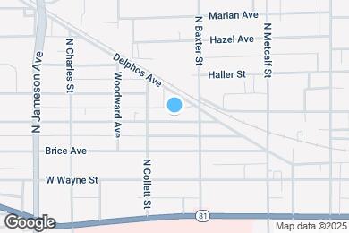Map image of the property - 828 Richie Ave