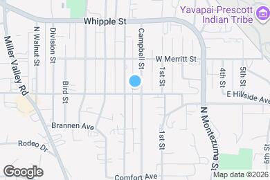Map image of the property - 408 w hillside ave