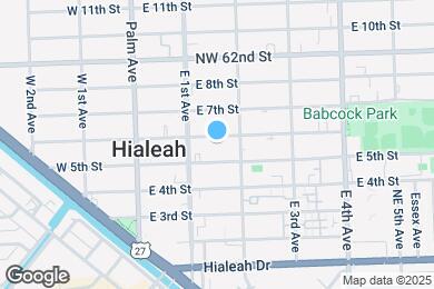 Map image of the property - 152 E 6th St