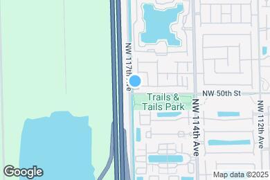 Map image of the property - 5000 NW 116th Ct