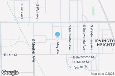 Map image of the property - 2023 S May Ave