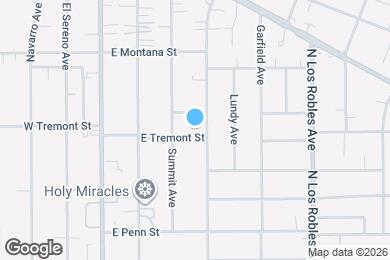 Map image of the property - 191 E Tremont St