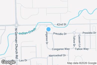 Map image of the property - 4131 Congaree Dr