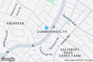 Map image of the property - 1619 Commonwealth Ave