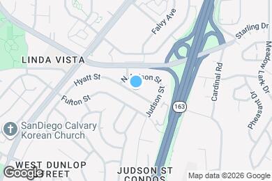 Map image of the property - 7440 Hyatt St