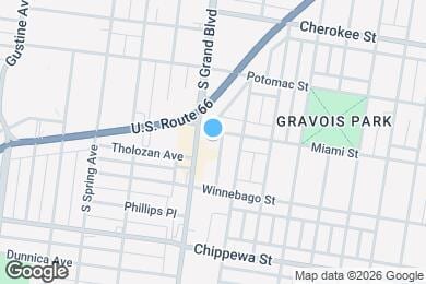 Map image of the property - Diplomat Apartments