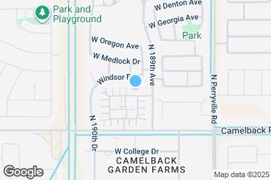 Map image of the property - 18928 W Reade Ave