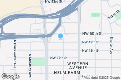 Map image of the property - 1205 NW 49th St