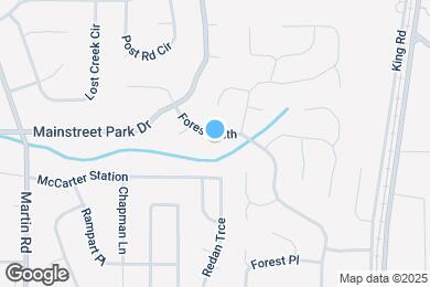 Map image of the property - 834 Forest Path