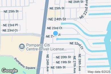 Map image of the property - 2500 NE 23rd St