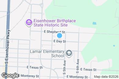 Map image of the property - 419 E Day St