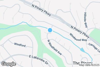Map image of the property - 6684 N Windfield Ave