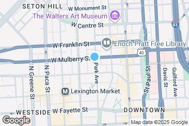 Map image of the property - 326 Park Ave
