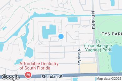 Map image of the property - 3100 N 36th Ave