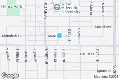 Map image of the property - 4210 S 49th St