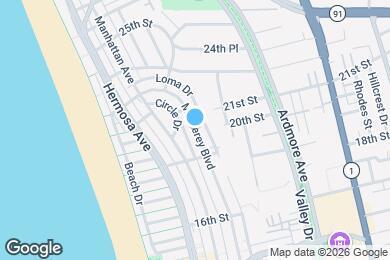 Map image of the property - 2110 Monterey Blvd
