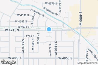 Map image of the property - 4207 W Bampton Ln