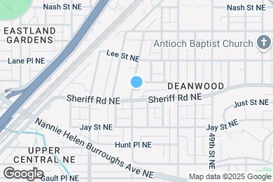 Map image of the property - 1009 46th St NE