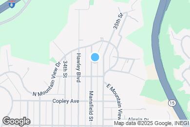 Map image of the property - 5039 Mansfield St