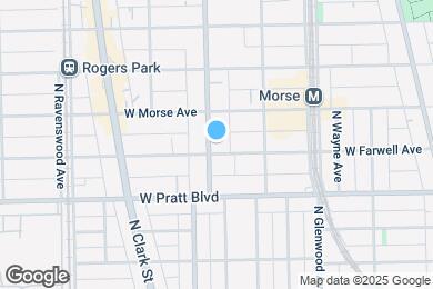 Map image of the property - 6913 N Ashland Blvd