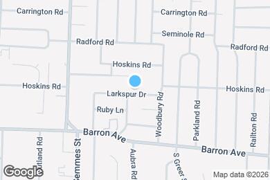 Map image of the property - 3152 Larkspur Dr