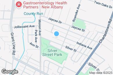 Map image of the property - 2025 Indiana Ave