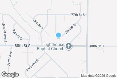 Map image of the property - 9801 78th St S