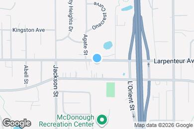 Map image of the property - 184 Larpenteur Ave E