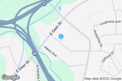 Map image of the property - 1917 Faucette Ave