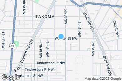 Map image of the property - 512 Whittier St NW