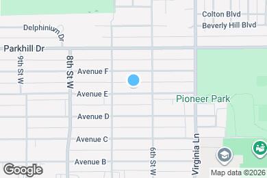 Map image of the property - 623 Avenue E