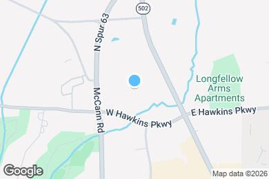 Map image of the property - Misty Ridge Apartments