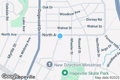 Map image of the property - 3214 N Fulton Ave
