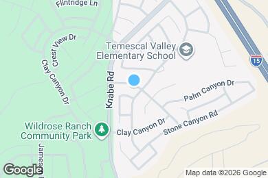 Map image of the property - 23175 Canyon Pines Pl